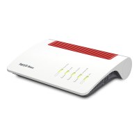 AVM FRITZ!Box 5590 Fiber - - Wireless Router - - Netz - GPON-Terminal / Stimmen-Karte - 1GbE, 2.5GbE, GPON, AON - Wi-Fi 6 - Dual-Band - VoIP-Telefonadapter (DECT)