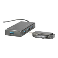 DIGITUS Hub USB 3.0 per ufficio, 4 porte