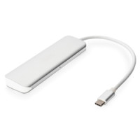 DIGITUS Hub USB Type-C a 4 porte (USB 3.0) + PD