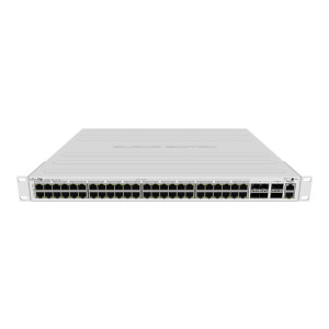 MikroTik CRS354-48P-4S+2Q+RM - Switch - L3 - 48 x 10/100/1000 (PoE+)