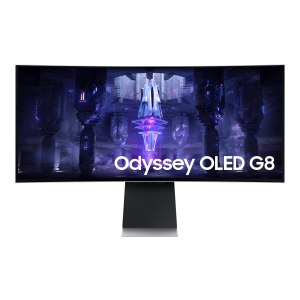 Samsung Odyssey OLED G8 S34BG850SU - OLED-Monitor - Smart - Gaming - gebogen - 86 cm (34")