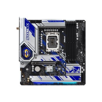 ASRock B760M PG Sonic WiFi - Motherboard - micro ATX - LGA1700-Sockel - B760 Chipsatz - USB 3.2 Gen 1, USB 3.2 Gen 2, USB-C 3.2 Gen2 - 2.5 Gigabit LAN, Bluetooth, Wi-Fi - Onboard-Grafik (CPU erforderlich)