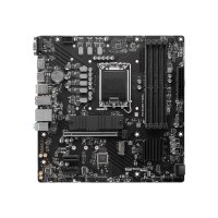 MSI PRO B760M-P DDR4 - Motherboard - micro ATX - LGA1700 socket - B760 chipset - USB 3.2 Gen 1, USB-C 3.2 Gen2 - Gigabit LAN - Onboard graphics (CPU required)