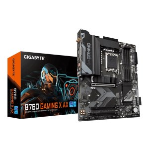 Gigabyte B760 GAMING X AX - 1.X - Motherboard - ATX - LGA1700-Sockel - B760 Chipsatz - USB 3.2 Gen 1, USB 3.2 Gen 2, USB-C 3.2 Gen2, USB-C 3.2 Gen 1 - Bluetooth, 2.5 Gigabit LAN, Wi-Fi - Onboard-Grafik (CPU erforderlich)