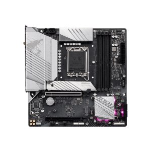 Gigabyte AORUS B760M ELITE AX - Motherboard - micro ATX - LGA1700-Sockel - B760 Chipsatz - USB 3.2 Gen 1, USB 3.2 Gen 2, USB-C Gen 2x2, USB-C 3.2 Gen2 - 2.5 Gigabit LAN, Bluetooth, Wi-Fi - Onboard-Grafik (CPU erforderlich)