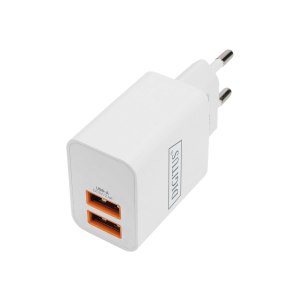 Caricatore USB DIGITUS 2x USB-A, 15,5W