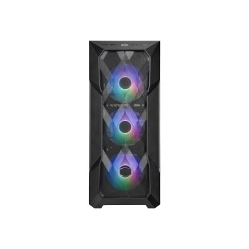 Cooler Master MasterBox TD500 Mesh V2 - Mid tower - SSI CEB - Seitenteil mit Fenster (gehärtetes Glas) - keine Spannungsversorgung (ATX) - Schwarz - USB/Audio