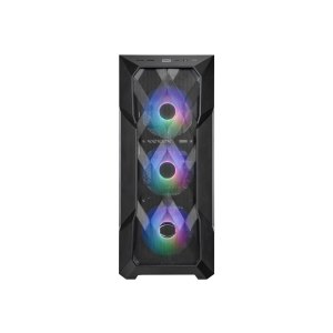 Cooler Master MasterBox TD500 Mesh V2 - Mid tower - SSI CEB - Pannello laterale con finestra (vetro temperato) - nessuna alimentazione (ATX) - Nero - USB/audio