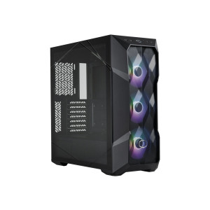 Cooler Master MasterBox TD500 Mesh V2 - Mid tower - SSI CEB - Pannello laterale con finestra (vetro temperato) - nessuna alimentazione (ATX) - Nero - USB/audio