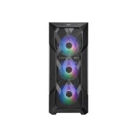 Cooler Master MasterBox TD500 Mesh V2 - Mid tower - SSI CEB - Pannello laterale con finestra (vetro temperato) - nessuna alimentazione (ATX) - Nero - USB/audio