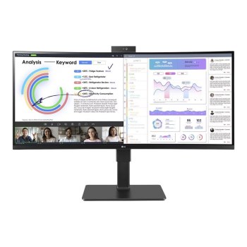 LG UltraWide 34BQ77QC-B - LED-Monitor - gebogen - 86.72 cm (34")