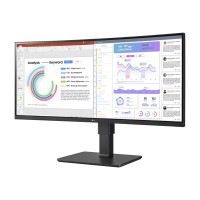 LG UltraWide 34BQ77QB-B - LED-Monitor - gebogen - 86.72 cm (34")