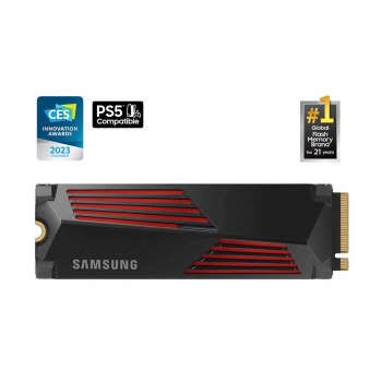 Samsung 990 PRO MZ-V9P2T0CW - SSD - crittografato - 2 TB - interno - M.2 2280 - PCIe 4.0 x4 (NVMe)