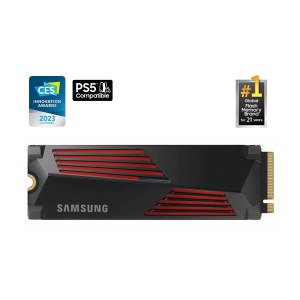 Samsung 990 PRO MZ-V9P2T0CW - SSD - encrypted - 2 TB - internal - M.2 2280 - PCIe 4.0 x4 (NVMe)