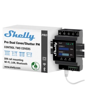 Shelly Pro PM Dual Roller Shutter - 2 x...
