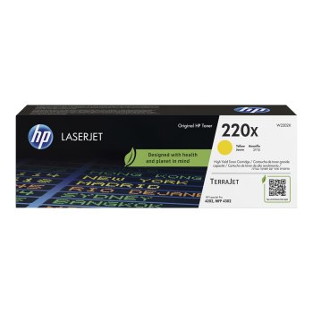 HP 220X - Hohe Ergiebigkeit - Gelb - original - LaserJet - Box - Tonerpatrone (W2202X)