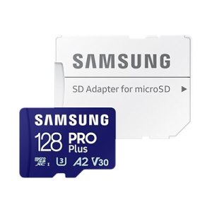 Samsung PRO Plus MB-MD128SA - Flash-Speicherkarte (microSDXC-an-SD-Adapter inbegriffen)