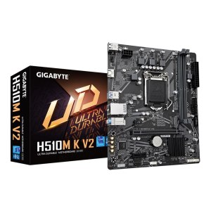 Gigabyte H510M K V2 (rev. 1.0) - 1.0 - Motherboard - micro ATX - LGA1200-Sockel - H470 Chipsatz - USB 3.2 Gen 1 - Gigabit LAN - Onboard-Grafik (CPU erforderlich)