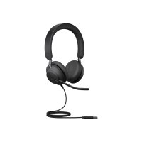 Jabra Evolve2 40 SE MS Stereo - Headset - On-Ear