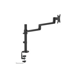 Neomounts DS60-425BL1 - Kit di montaggio (montaggio a morsa per tavolo, passacavi per tavolo, piastra adattatore VESA, braccio per monitor)