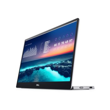 Dell P1424H - LED monitor - 35.56 cm (14") - portable - 1920 x 1080 Full HD (1080p)