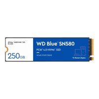 WD Blue SN580 WDS250G3B0E - SSD - 250 GB - intern - M.2 2280 - PCIe 4.0 x4 (NVMe)