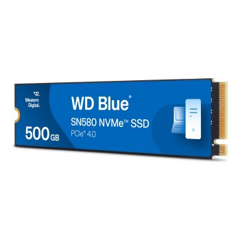 WD Blue SN580 - SSD - 500 GB - internal - M.2 2280 - PCIe 4.0 x4 (NVMe)