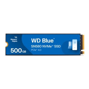 WD Blue SN580 - SSD - 500 GB - internal - M.2 2280 - PCIe 4.0 x4 (NVMe)