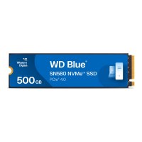 WD Blue SN580 - SSD - 500 GB - intern - M.2 2280 - PCIe 4.0 x4 (NVMe)