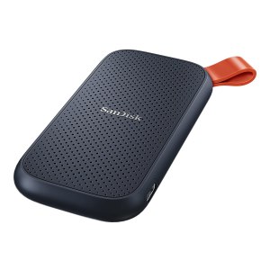 SanDisk Portable - SSD - 1 TB - extern (tragbar) - USB 3.2 Gen 2 (USB-C Steckverbinder)