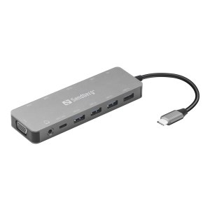 SANDBERG 13-in-1 - Dockingstation - USB-C - VGA, HDMI
