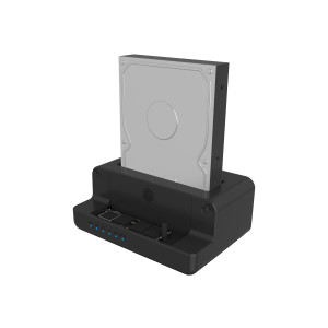 ICY BOX IB-2914MSCL-C31 - HDD / SSD Dockingstation - 2,5" / 3,5" gemeinsam genutzt, M.2 (6,4 cm/8,9 cm gemeinsam genutzt)