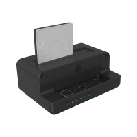 ICY BOX IB-2914MSCL-C31 - HDD / SSD Dockingstation - 2,5" / 3,5" gemeinsam genutzt, M.2 (6,4 cm/8,9 cm gemeinsam genutzt)