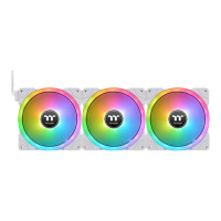 Thermaltake SWAFAN EX12 RGB - Premium Edition - Gehäuselüfter - 120 mm - weiß (Packung mit 3)