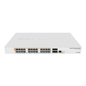 MikroTik Cloud Router Switch CRS328-24P-4S+RM - Switch - L3 - gestito - 24 x 10/100/1000 (PoE)