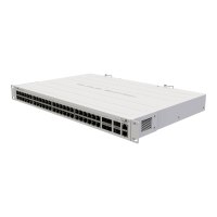 MikroTik CRS354-48G-4S+2Q+RM - Switch - L3 - 48 x 10/100/1000 + 4 x 10 Gigabit SFP+ + 2 x 40 Gigabit QSFP+