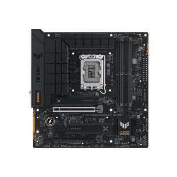 ASUS TUF GAMING B760M-BTF WIFI D4 - Motherboard - micro ATX - LGA1700-Sockel - B760 Chipsatz - USB 3.2 Gen 1, USB 3.2 Gen 2, USB-C 3.2 Gen2, USB-C 3.2 Gen 2x2, USB-C 3.2 Gen 1 - 2.5 Gigabit LAN, Wi-Fi 6, Bluetooth - Onboard-Grafik (CPU erforderlich)