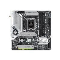 ASRock B760M Steel Legend WiFi - Scheda madre - micro ATX - Presa LGA1700 - Chipset B760 - USB-C 3.2 Gen2, USB 3.2 Gen 2, USB 3.2 Gen 1 - 2.5 Gigabit LAN, Wi-Fi 6E, Bluetooth - Grafica integrata (richiede CPU)