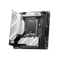 MSI MPG B760I EDGE WIFI - Motherboard - Mini-ITX - LGA1700-Sockel - B760 Chipsatz - USB 3.2 Gen 1, USB 3.2 Gen 2, USB-C 3.2 Gen2 - 2.5 Gigabit LAN, Bluetooth, Wi-Fi - Onboard-Grafik (CPU erforderlich)