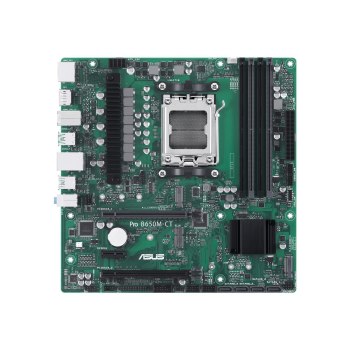 ASUS PRO B650M-CT-CSM - Motherboard - micro ATX - Socket AM5 - AMD B650 Chipsatz - USB-C 3.2 Gen2, USB 3.2 Gen 2, USB 3.2 Gen 1 - Gigabit LAN - Onboard-Grafik (CPU erforderlich)