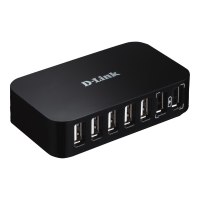 D-Link DUB H7 - Hub - 7 x USB 2.0 - Desktop