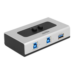 Delock Switch USB 3.0 2 port manual bidirectional