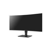 LG UltraWide 35BN77CP-B - LED-Monitor - gebogen - 89 cm (35") - 3440 x 1440 UWQHD @ 100 Hz - VA - 300 cd/m² - 2500:1 - HDR10 - 5 ms - 2xHDMI, DisplayPort, USB-C - Lautsprecher - Schwarz