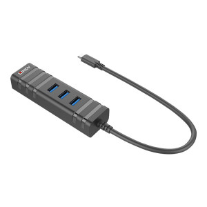 Lindy USB 3.1 Hub & Gigabit Ethernet Adapter
