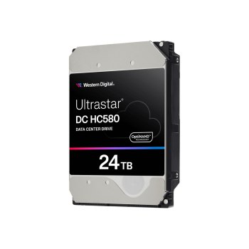 WD Ultrastar DC HC580 WUH722424ALE6L4 - Hard disk drive - 24 TB - internal - 3.5" (8.9 cm)