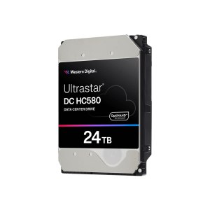 WD Ultrastar DC HC580 WUH722424ALE6L4 - Hard disk drive - 24 TB - internal - 3.5" (8.9 cm)