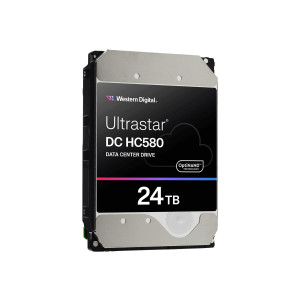 WD Ultrastar DC HC580 WUH722424ALE6L4 - Hard disk drive - 24 TB - internal - 3.5" (8.9 cm)