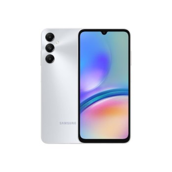 Samsung Galaxy A05s - 4G Smartphone - Dual-SIM - RAM 4 GB / Interner Speicher 64 GB - microSD slot - LCD-Anzeige - 6.7" - 2400 x 1080 Pixel - Triple-Kamera 50 MP, 2 MP, 2 MP - front camera 13 MP - Silber