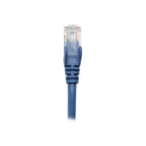 Intellinet Network Patch Cable, Cat5e, 0.5m, Blue, CCA, U/UTP, PVC, RJ45, Gold Plated Contacts, Snagless, Booted, Lifetime Warranty, Polybag - Patch-Kabel - RJ-45 (M)