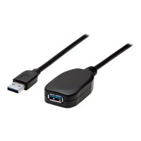 Manhattan USB-A to USB-A Extension Cable, 5m, Male to Female, Active, 5 Gbps (USB 3.2 Gen1 aka USB 3.0)